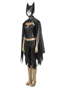 Comics Batgirl Halloween Same Black Cloak Cosplay Costume
