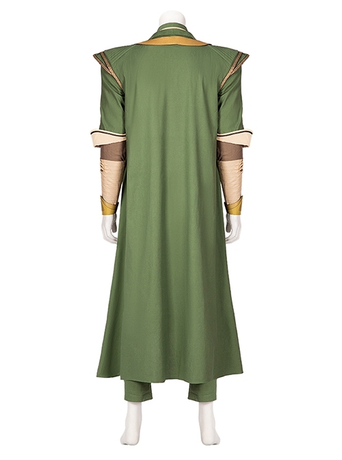Doctor Strange In The Multiverse Of Madness Baron Karl Mordo Halloween Cosplay Costume Green Long Sleeveless Cloak
