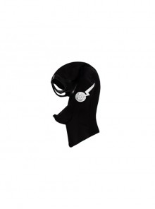 TV Drama The Flash Meena Dhawan Black Battle Suit Halloween Cosplay Accessories Black Headcover