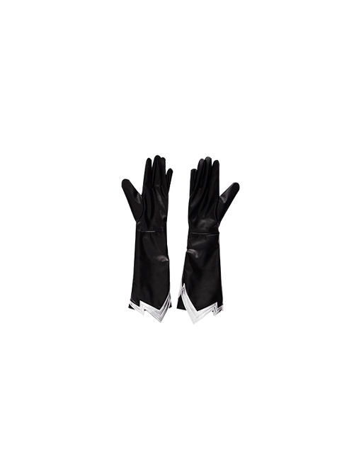 TV Drama The Flash Meena Dhawan Black Battle Suit Halloween Cosplay Accessories Black Gloves
