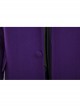 Batman The Dark Knight The Joker Halloween Cosplay Costume Purple Woolen Long Coat