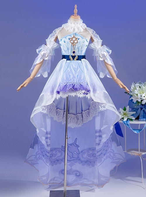 Honor Of Kings Da Qiao Skin 520 Wedding Couple Outfit Halloween Cosplay Costume Set