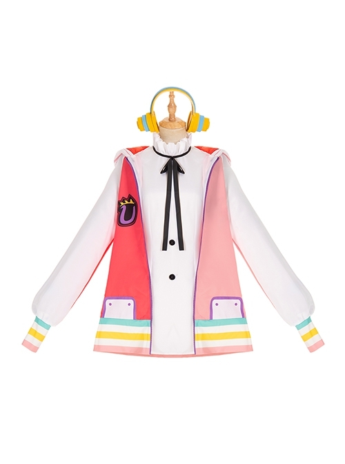 One Piece Film Red UTA Halloween Cosplay Costume Full Set