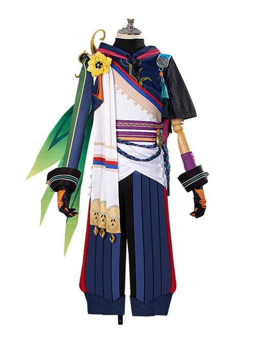 Genshin Impact Game Outfit Tighnari Original Skin Halloween Cosplay Costume Full Set
