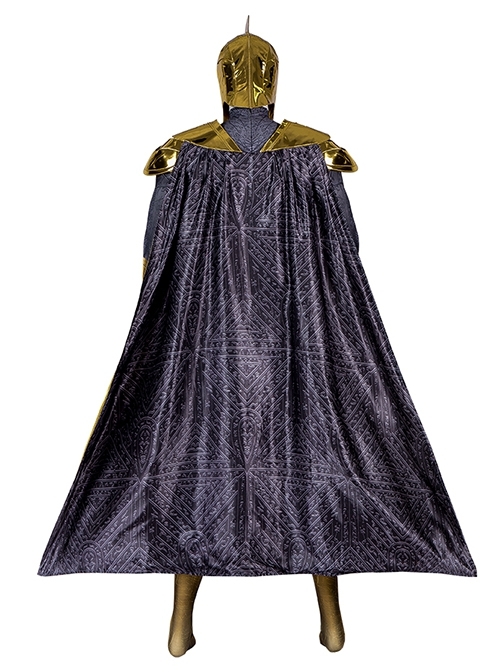 Black Adam Doctor Fate Halloween Cosplay Costume Black Cloak