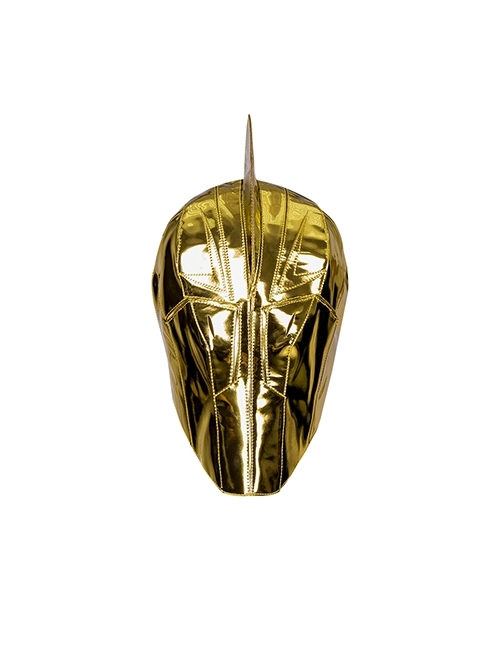 Black Adam Doctor Fate Halloween Cosplay Accessories Golden Headcover