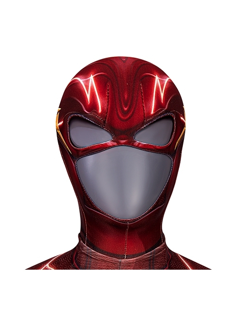 Flashpoint The Flash Barry Allen Movie Version Halloween Cosplay Accessories Headcover