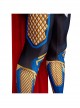 Thor Love And Thunder Thor Odinson Printing Style Battle Suit Halloween Cosplay Costume Bodysuit Set