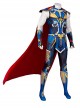 Thor Love And Thunder Thor Odinson Printing Style Battle Suit Halloween Cosplay Costume Bodysuit Set