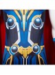Thor Love And Thunder Thor Odinson Printing Style Battle Suit Halloween Cosplay Costume Bodysuit Set