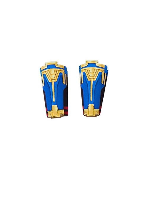 Thor Love And Thunder Thor Odinson Printing Style Battle Suit Halloween Cosplay Accessories Wrist Guards