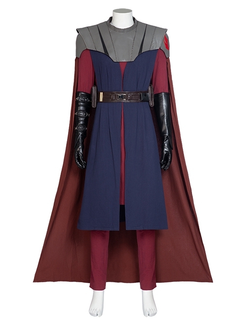 Animation Star Wars The Clone Wars Anakin Skywalker Halloween Cosplay Costume Set