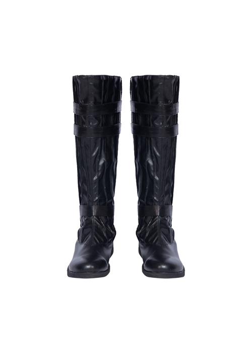 Animation Star Wars The Clone Wars Anakin Skywalker Halloween Cosplay Accessories Black Boots