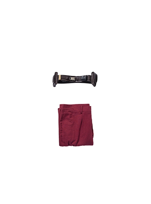Animation Star Wars The Clone Wars Anakin Skywalker Halloween Cosplay Costume Red Trousers Brown Belt