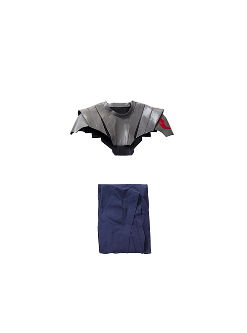 Animation Star Wars The Clone Wars Anakin Skywalker Halloween Cosplay Costume Long Vest Shoulder Armor