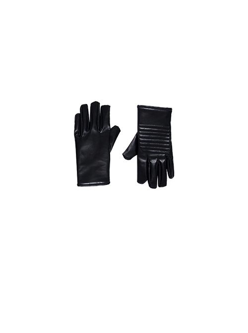 Animation Star Wars The Clone Wars Anakin Skywalker Halloween Cosplay Accessories Black Gloves