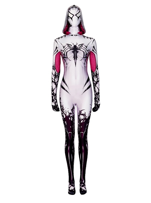 DC Comics Anti-Venom Spider-Gwen Halloween Cosplay Costume Full Set