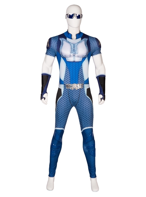 TV Drama The Boys A-Train Battle Suit Halloween Cosplay Costume Set