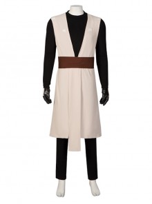Star Wars Obi-Wan Kenobi Armor Version Halloween Cosplay Costume Sleeveless Outerwear Upper Arm Guards Elbow Guards