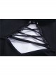 Black lace-up Neckline Hollow Waist Bodycon Punk Dress