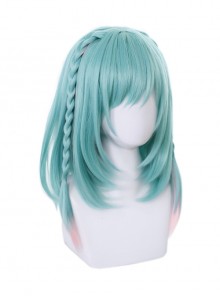 Honor Of Kings Yao 2022 Valentine's Day Limited Skin Halloween Cosplay Pink Hair Tail Cute Inner Buckle Green Wigs
