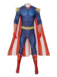 The Boys Homelander Halloween Cosplay Costume Bodysuit Full Set