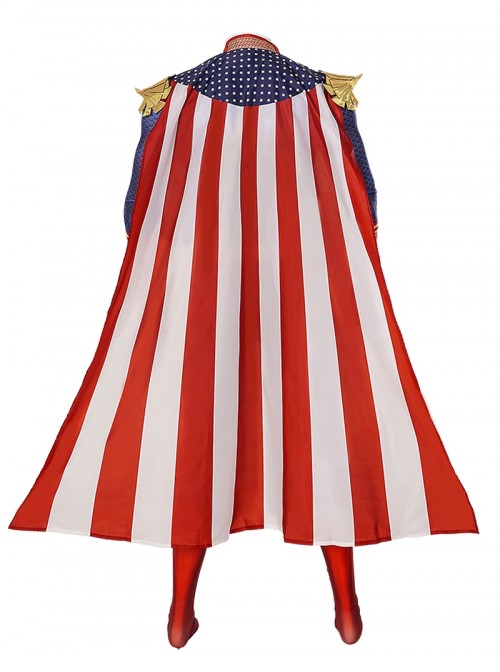 The Boys Homelander Halloween Cosplay Costume Bodysuit Full Set