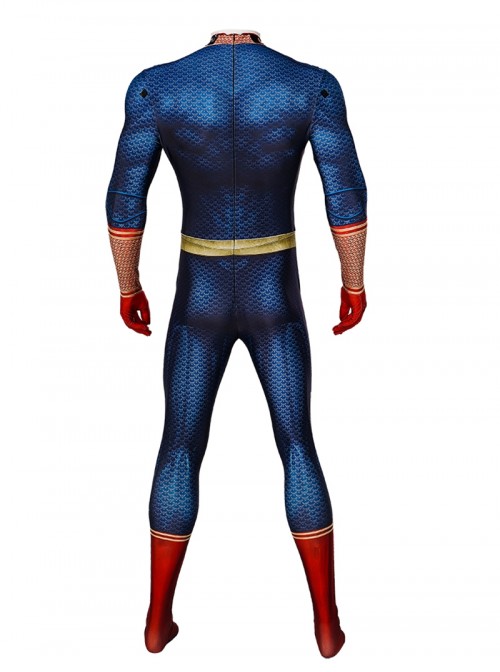 The Boys Homelander Halloween Cosplay Costume Bodysuit Full Set