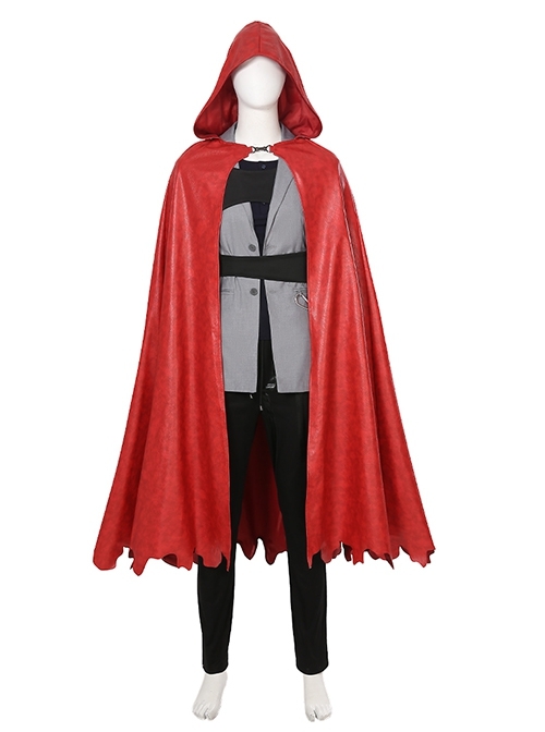 TV Drama Ironheart The Hood Parker Robbins Halloween Cosplay Costume Set Without Shoes
