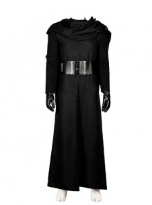 Star Wars The Force Awakens Kylo Ren Halloween Cosplay Costume Set Without Shoes Without Helmet