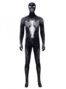 Black Spider-Man Halloween Cosplay Costume Bodysuit Full Set