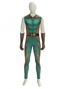 The Boys The Deep Dark Green Version Halloween Cosplay Costume Set Without Boots