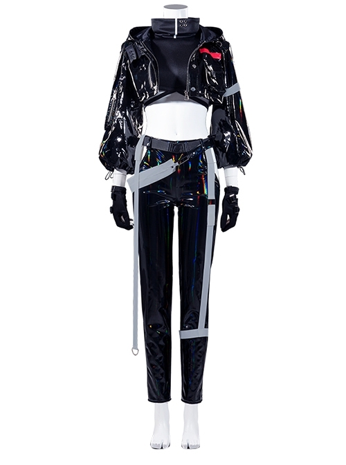 Arknights Texas Ambience Synesthesia Spotlight Cinematic Halloween Cosplay Costume Full Set