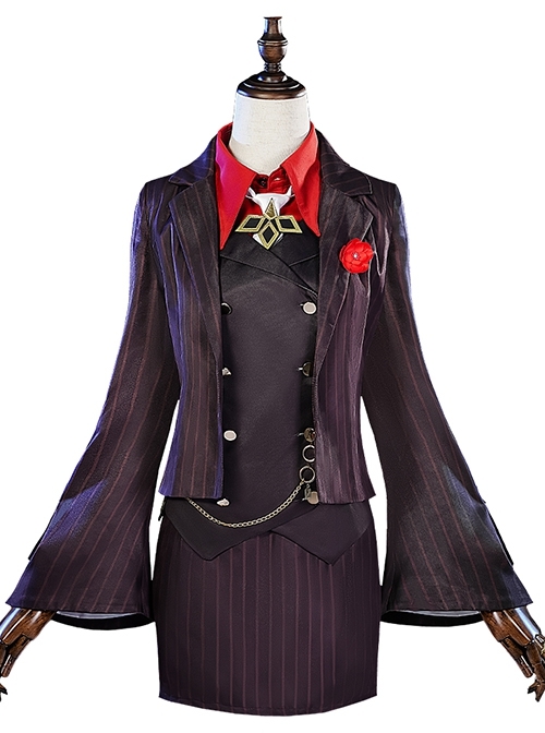 Genshin Impact OnePlus Collaboration Hu Tao Halloween Cosplay Costume Full Set