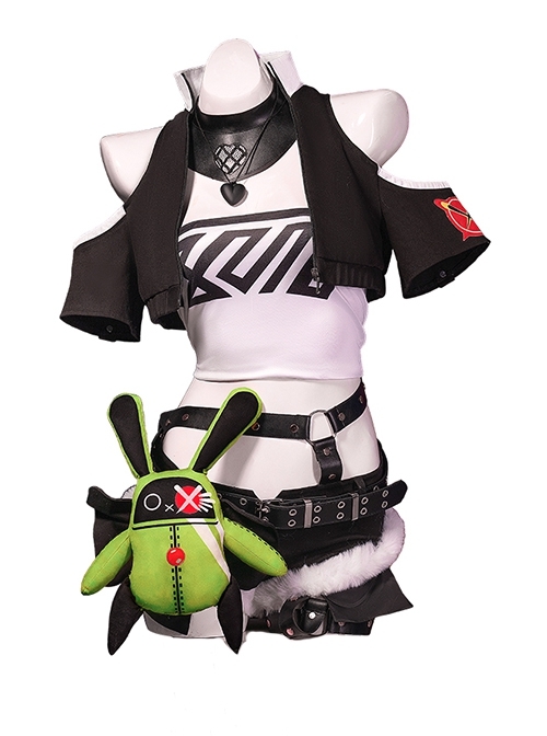 Game Zenless Zone Zero Nicole Demara Halloween Cosplay Costume Full Set