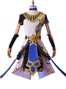 Game Genshin Impact Cyno Halloween Cosplay Costume Set Without Hat