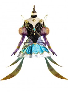 Game League Of Legends Syndra Skin Prestige Star Guardian Halloween Cosplay Costume Full Set