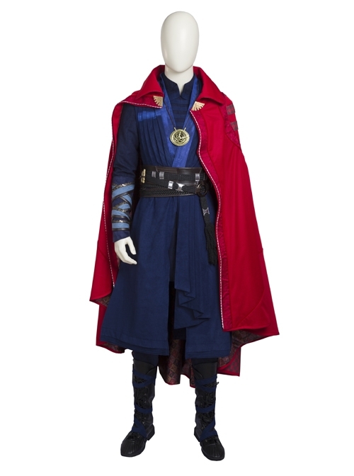 Doctor Strange Stephen Strange Halloween Cosplay Costume Full Set Without Necklace