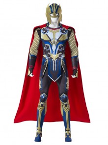 Thor Odinson Halloween Cosplay Costume Printing Version Bodysuit Full Set