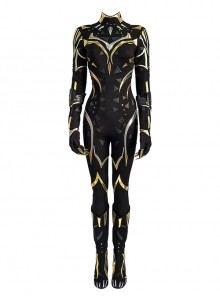 Black Panther Wakanda Forever Shuri Battle Suit Halloween Cosplay Costume Bodysuit Set Without Shoes Without Headcover