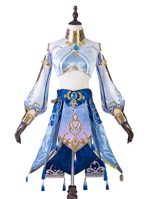 Game Genshin Impact Nilou Halloween Cosplay Costume Full Set