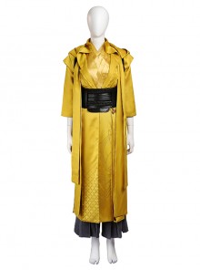 Doctor Strange Ancient One Cosplay Costume Yellow Long Top