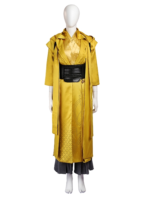 Doctor Strange Ancient One Cosplay Costume Yellow Long Top