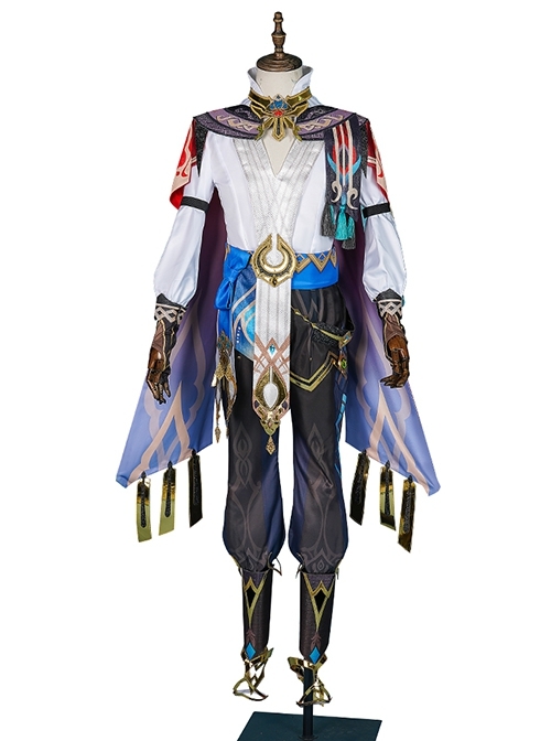 Game Genshin Impact Kaveh Halloween Cosplay Costume Full Set
