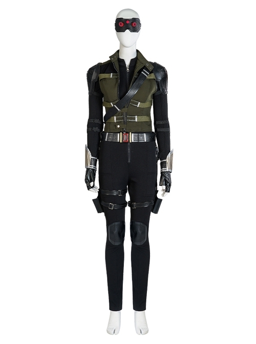 Movie Thunderbolts Yelena Belova Halloween Cosplay Costume Set Without Shoes Without Prop Guns
