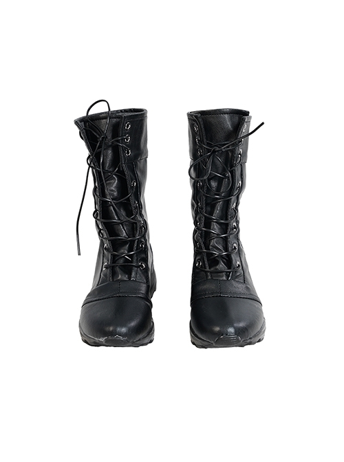 Movie Thunderbolts Yelena Belova Halloween Cosplay Accessories Black Shoes