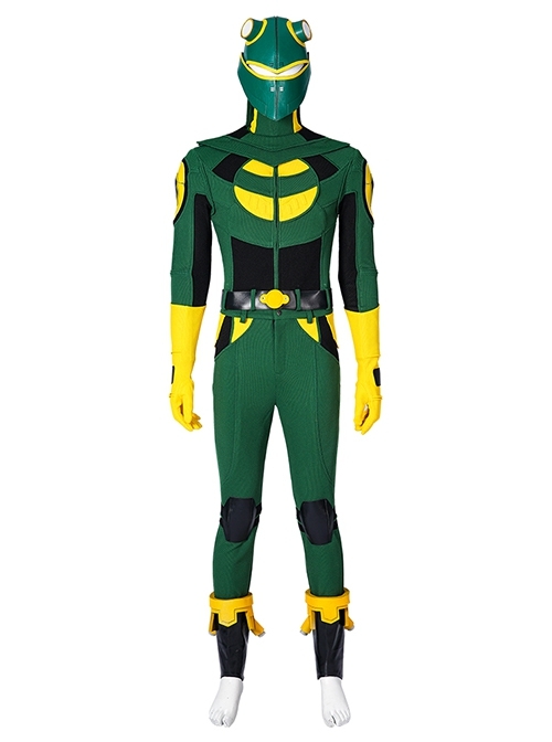 She-Hulk Attorney At Law Leap-Frog Vincent Patilio Halloween Cosplay Costume Set Without Shoes