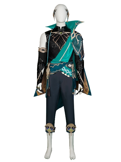 Game Genshin Impact Alhaitham Halloween Cosplay Costume Full Set