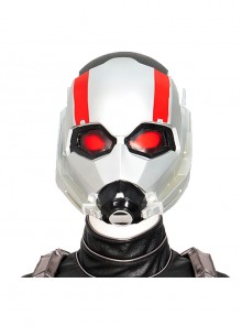 Ant-Man And The Wasp Quantumania Scott Lang Halloween Cosplay Accessories Silver Helmet