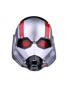 Ant-Man And The Wasp Quantumania Scott Lang Halloween Cosplay Accessories Silver Helmet